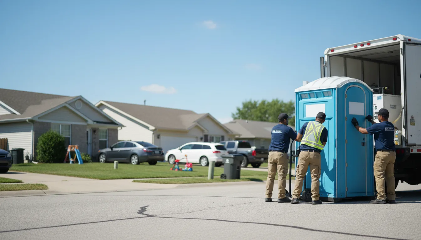 Standard Porta Potty Rentals in Matherville, IL near me